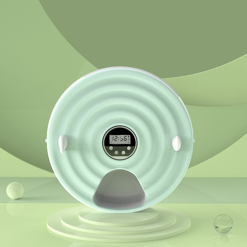 Zeitgeschaltete Futterstation für Katzen und Hunde