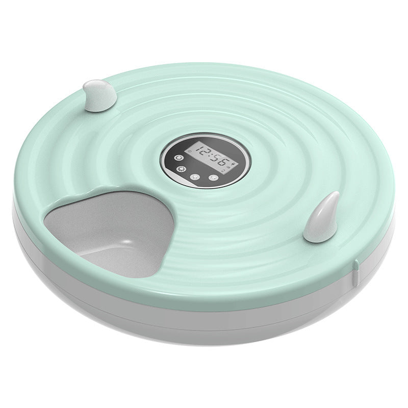 Zeitgeschaltete Futterstation für Katzen und Hunde